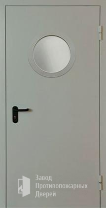 Фото двери «Однопольная с круглым стеклом EI-30» в Санкт-Петербургу